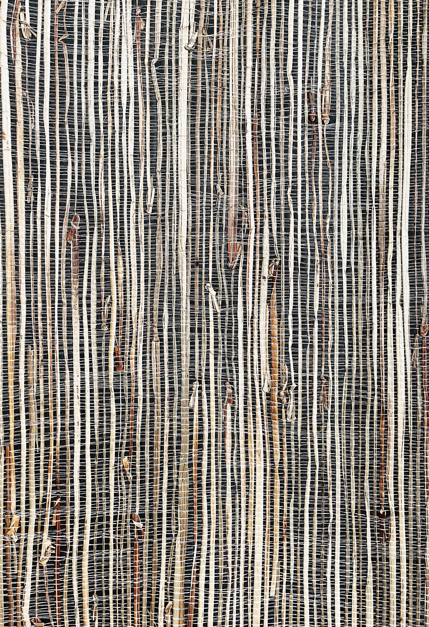 Vintage Deadstock Grasscloth Wallpaper