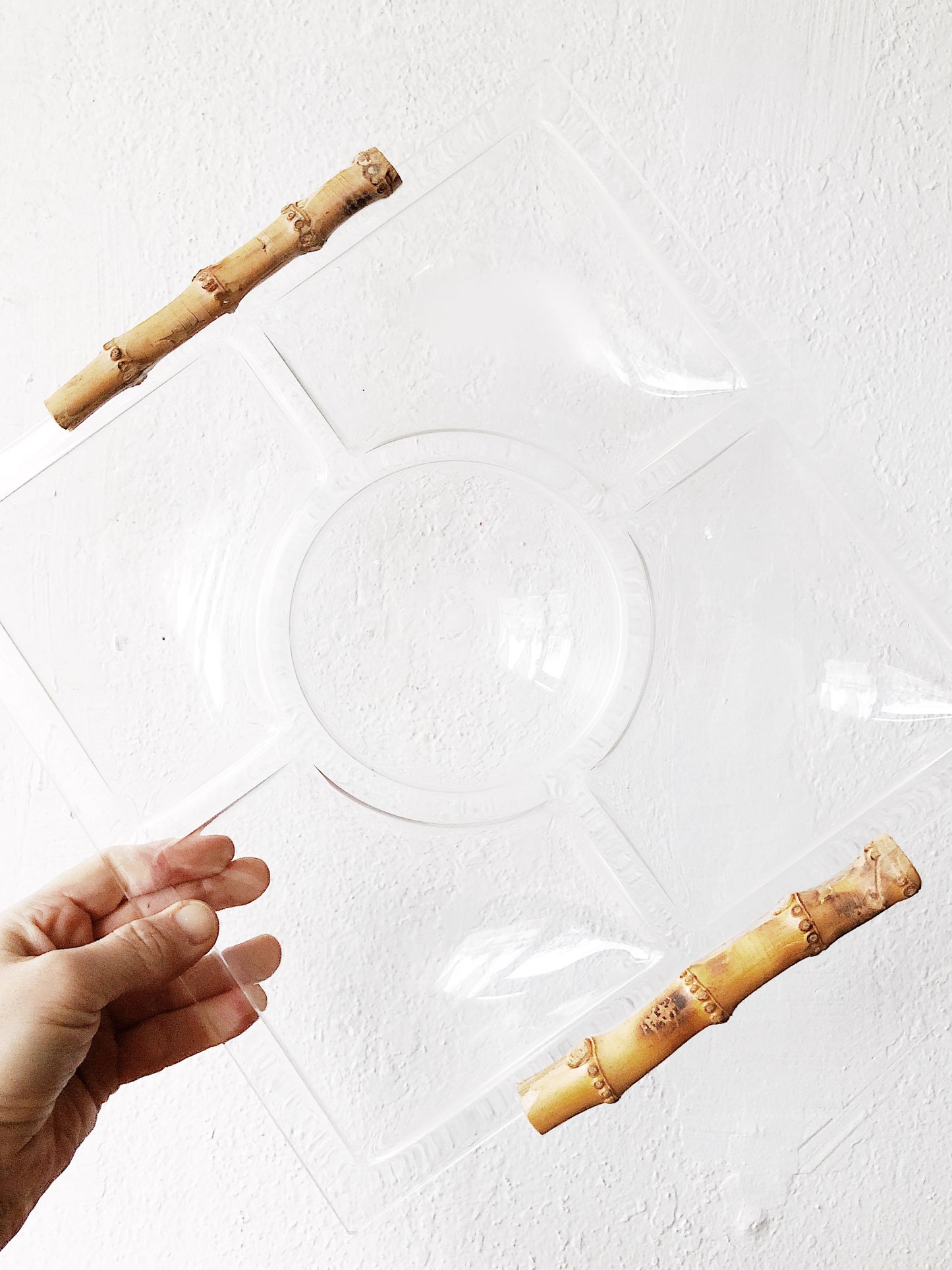 Vintage Lucite Serving Tray