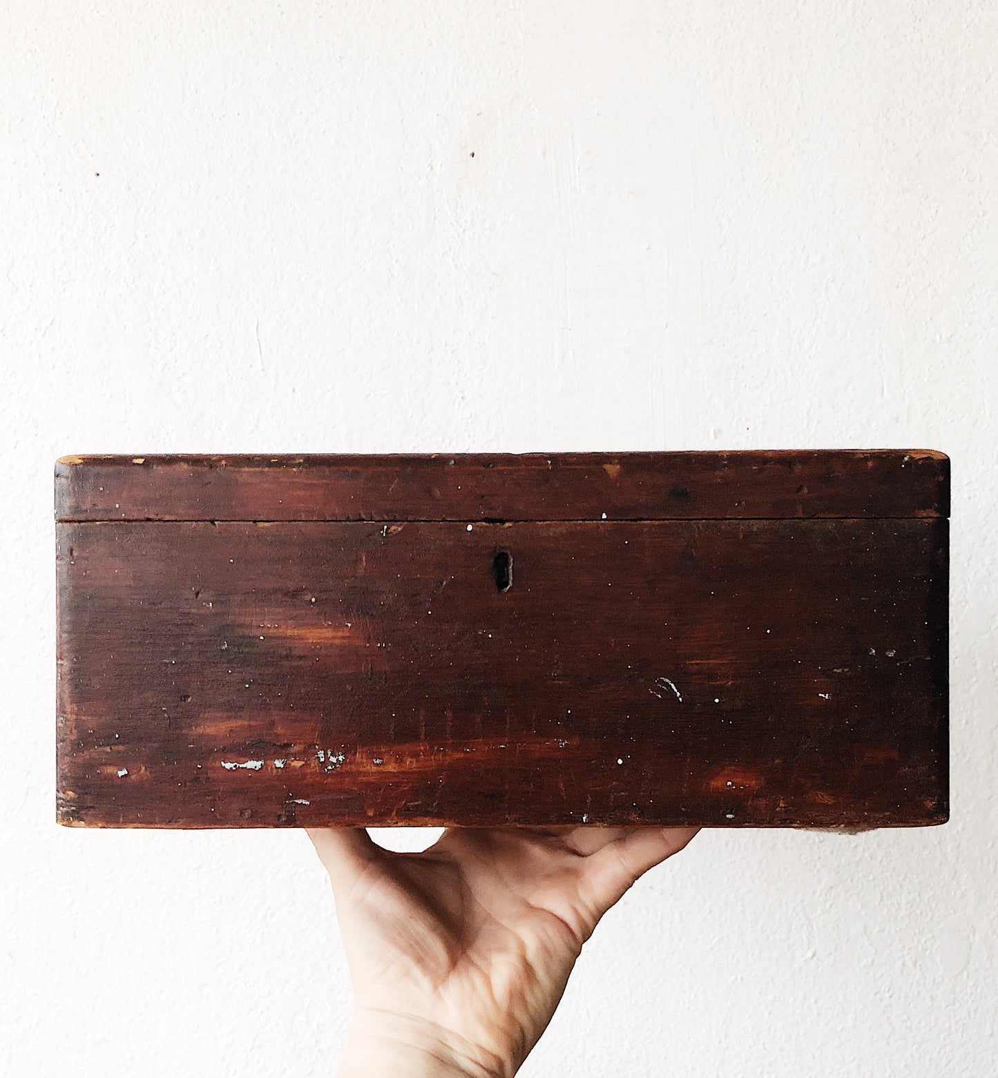 Antique Primitive Wood Box