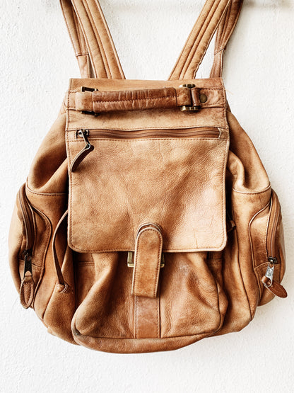 Vintage Leather Backpack