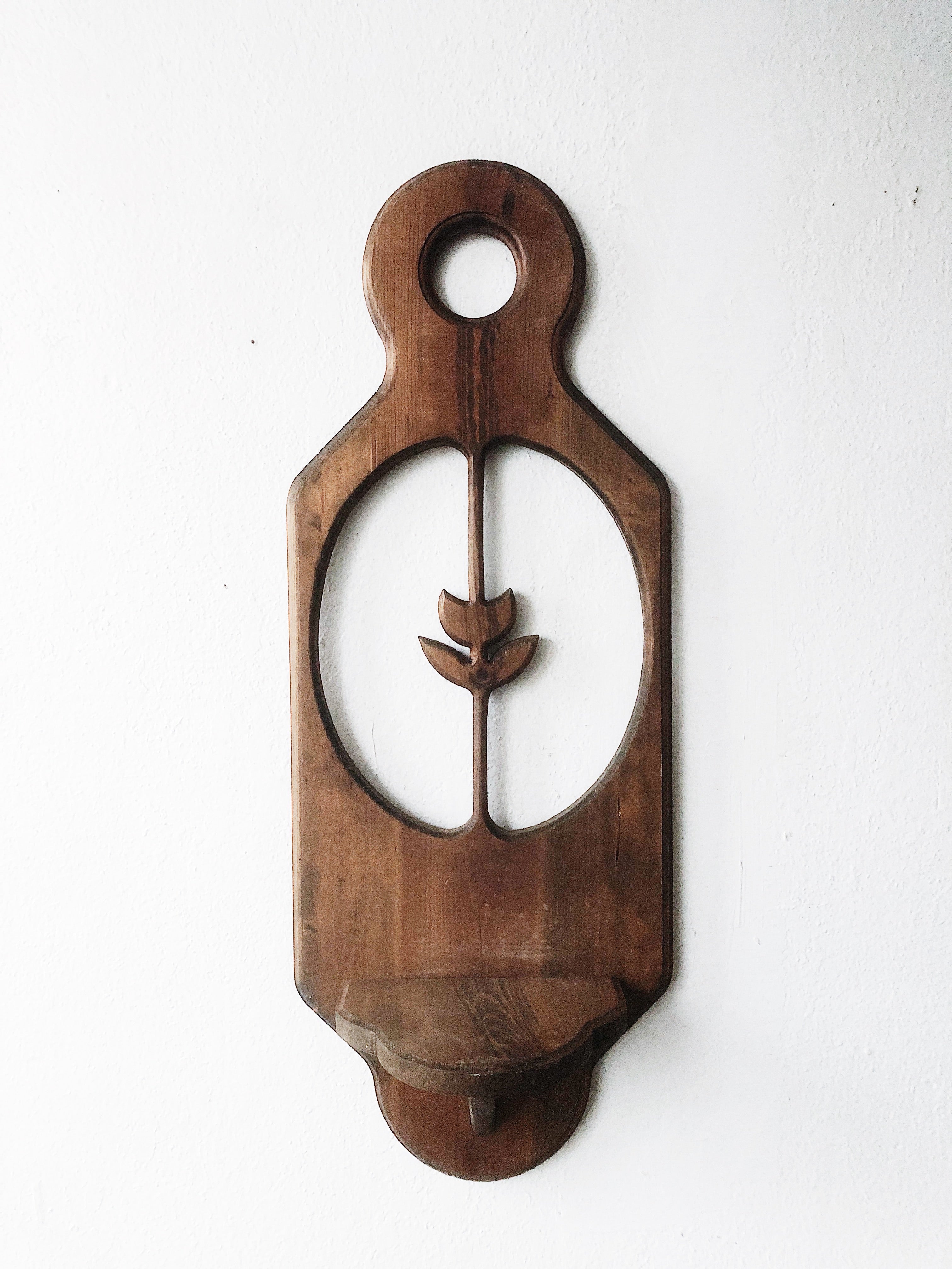 Vintage Openwork Wall Shelf