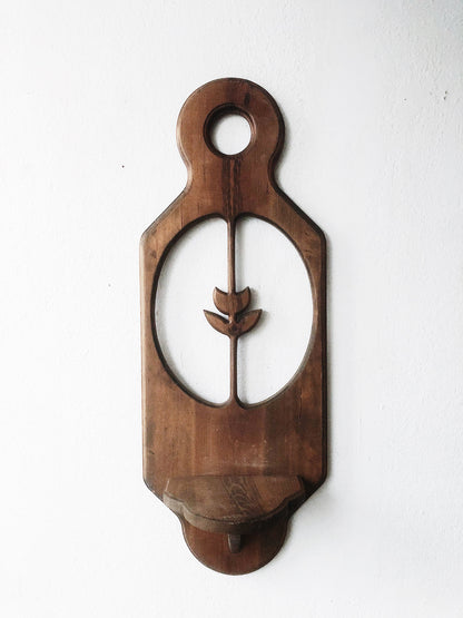 Vintage Openwork Wall Shelf