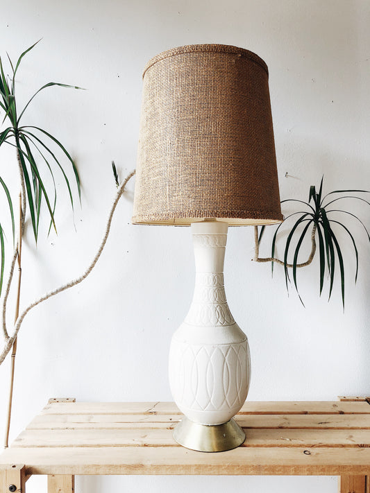 Vintage Mid Century Ceramic Lamp