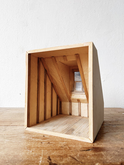 Handmade Wood Room Model