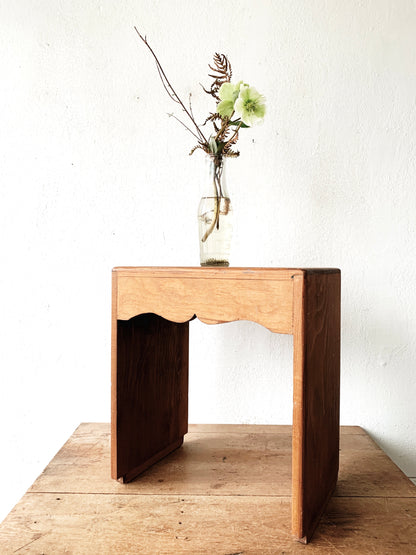 Vintage Wood Stool