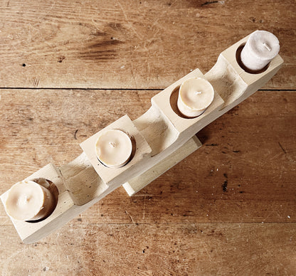 Handmade Birch Candelabra