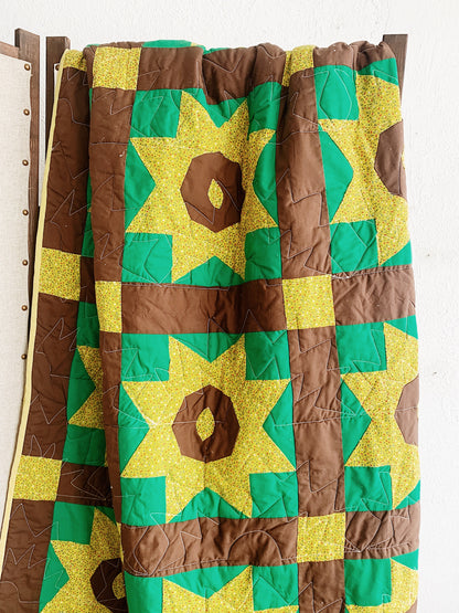 Vintage Handmade Cotton Quilt