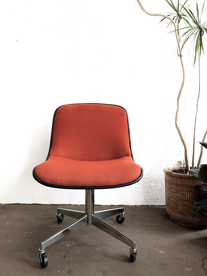 Mid Century Upholstered Desk / Task Chair