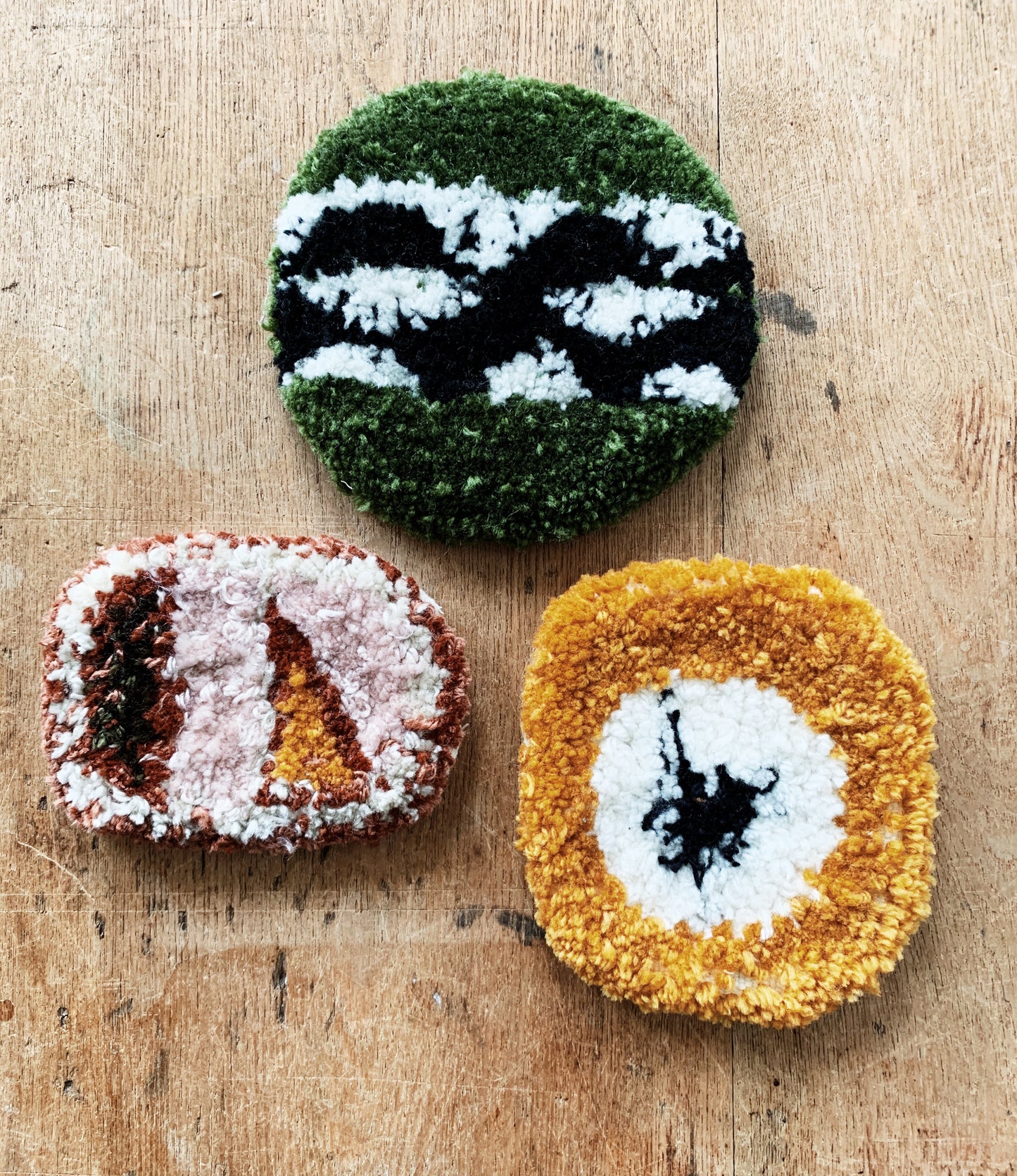 Handmade Original Mini Fiber Art