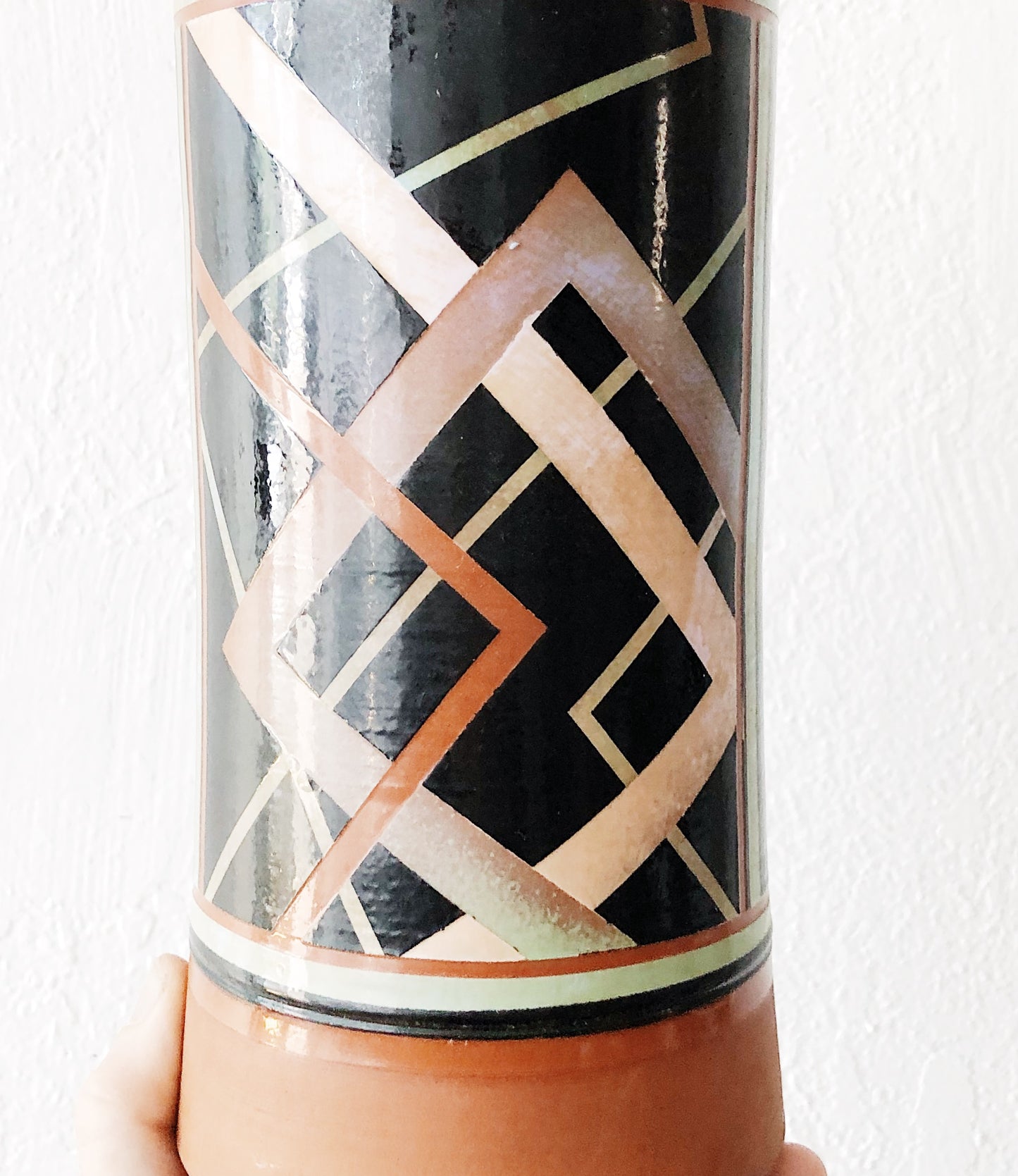 Graphic Handmade Vase