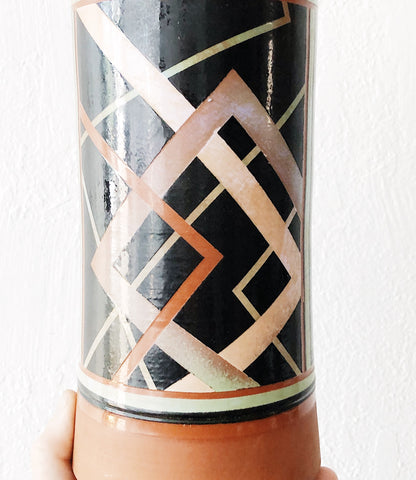 Graphic Handmade Vase
