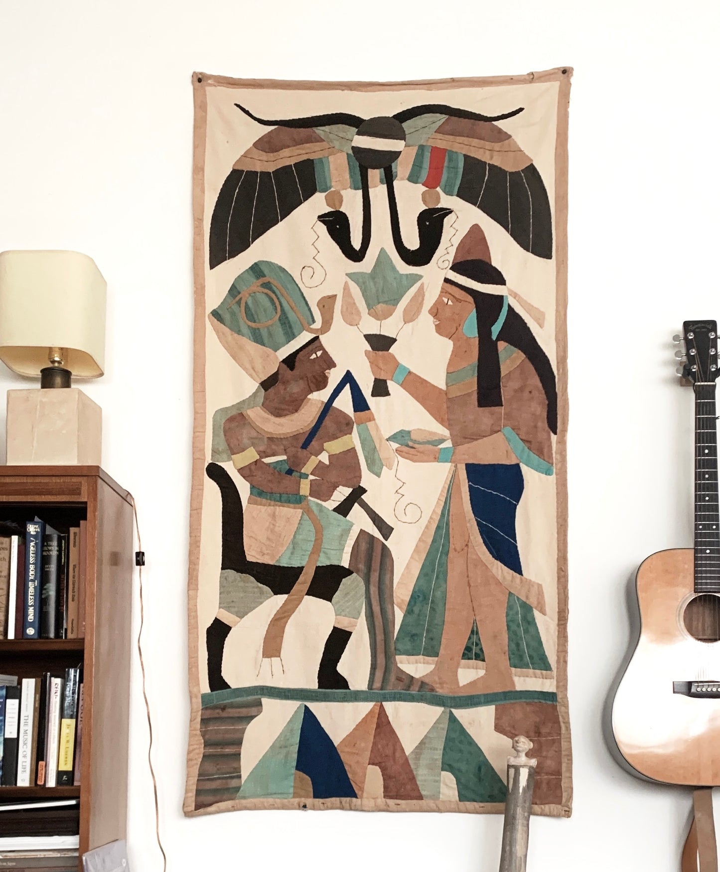 Large Antique Egyptian Tapestry