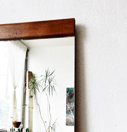 Mid Century Teak Mirror