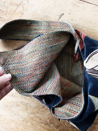 Vintage Velvet Tote