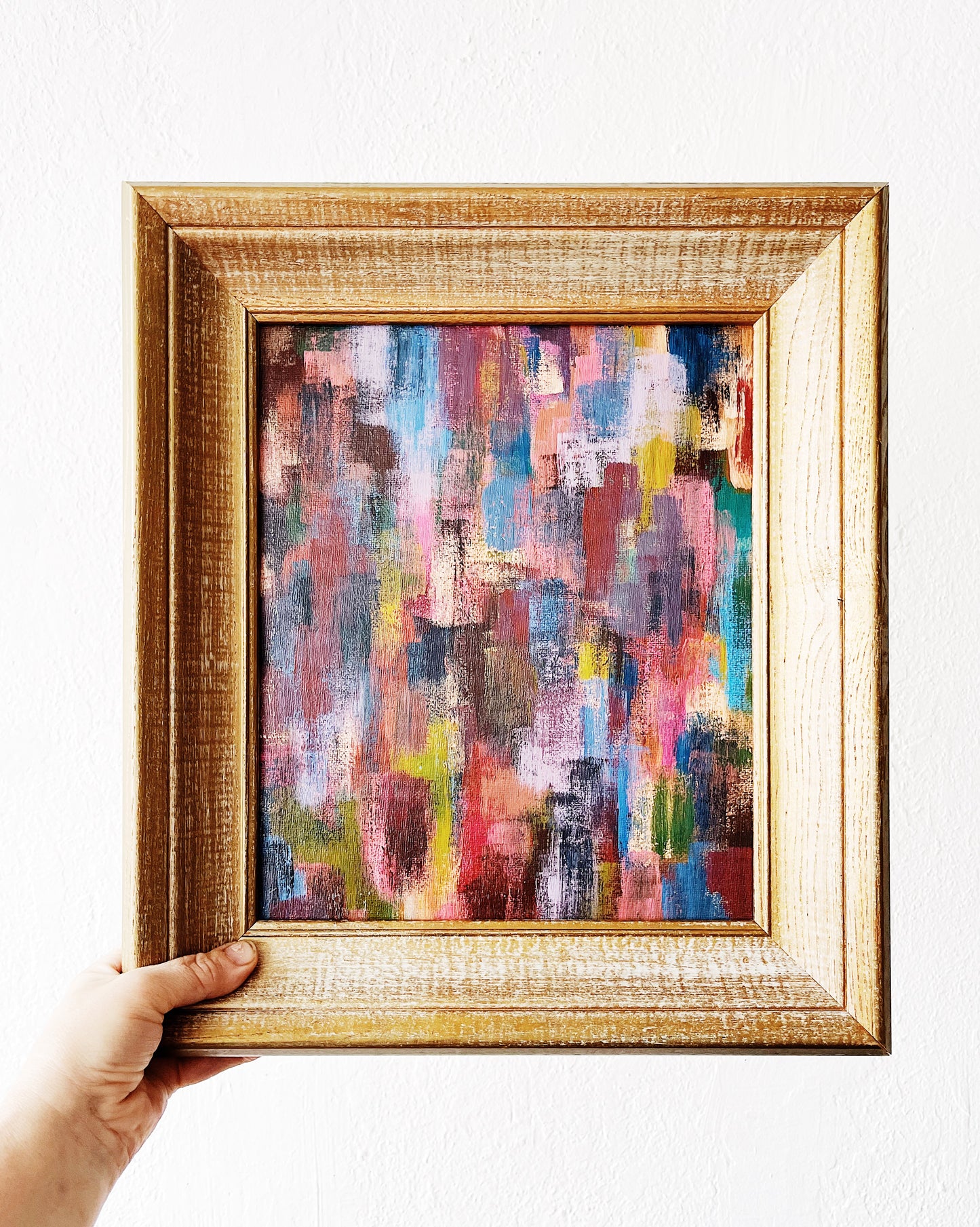 Framed Abstract Painting
