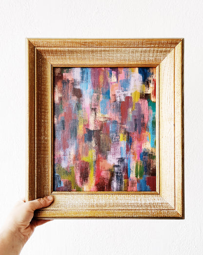 Framed Abstract Painting
