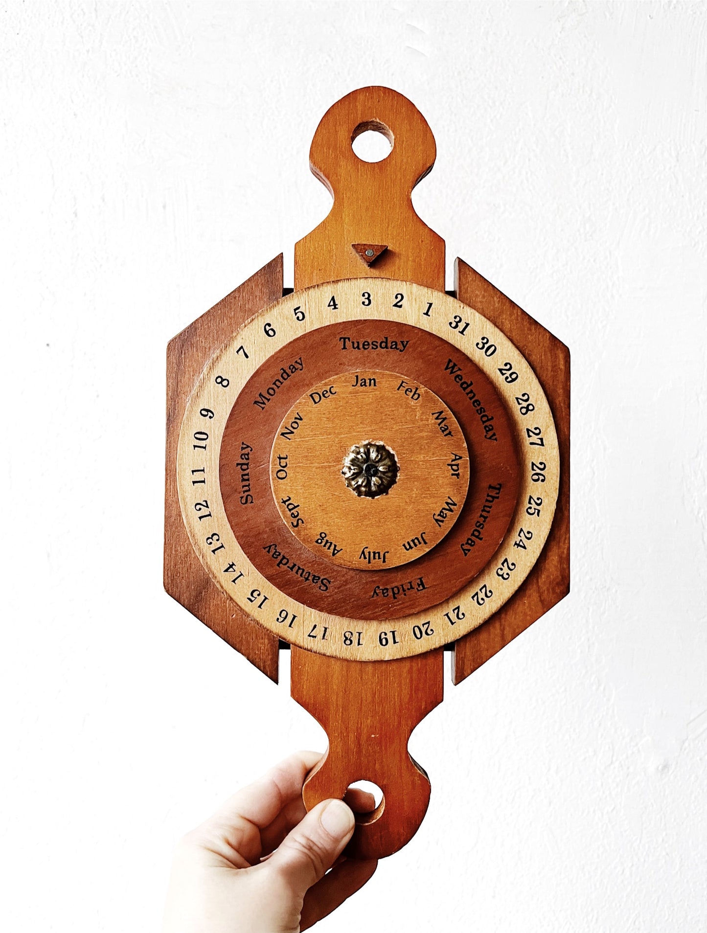 Handmade Folk Perpetual Calendar