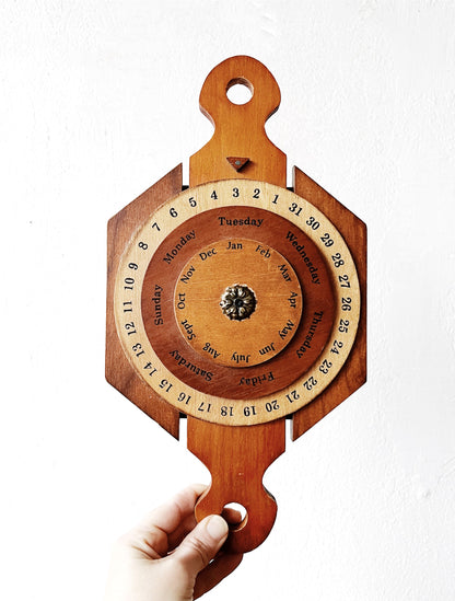 Handmade Folk Perpetual Calendar