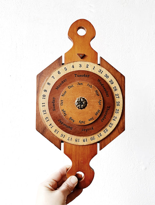 Handmade Folk Perpetual Calendar