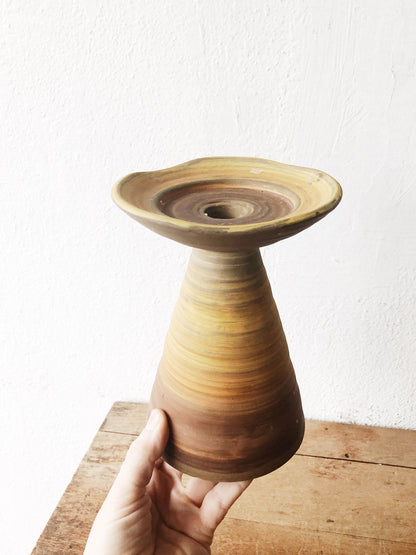 Vintage Ceramic Candlestick