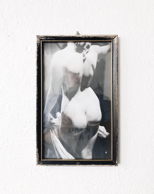 Vintage Framed Nude Photograph