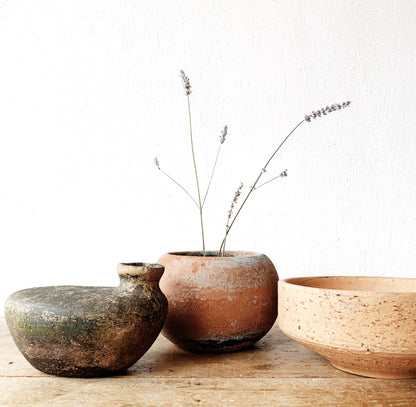 Vintage Clay Vase