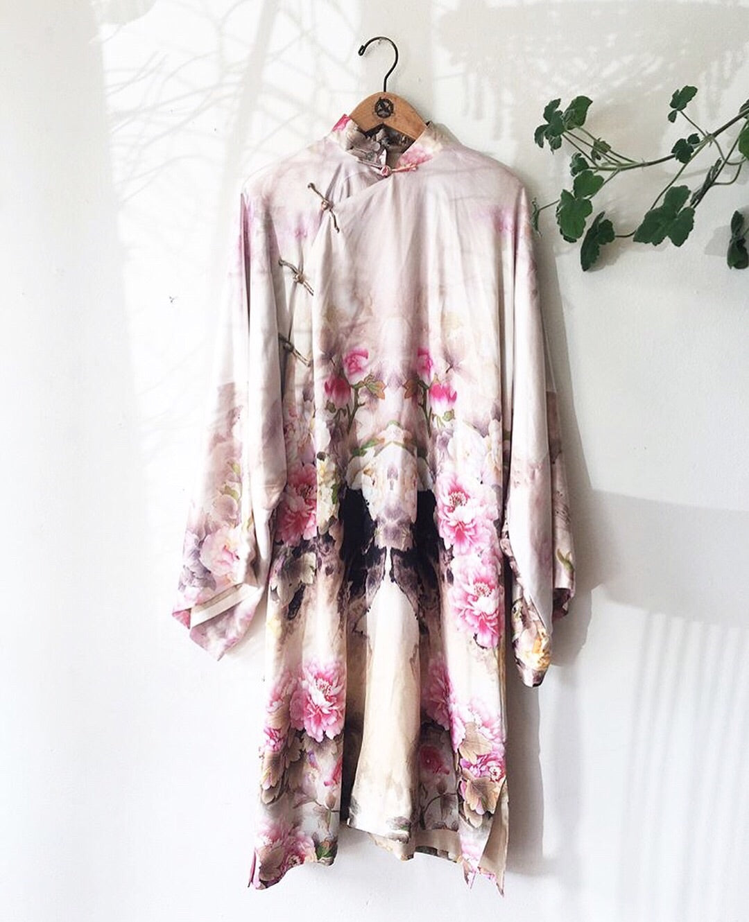 Vintage Silk Kimono Dress