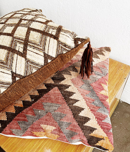 Vintage Kilim Floor Cushion