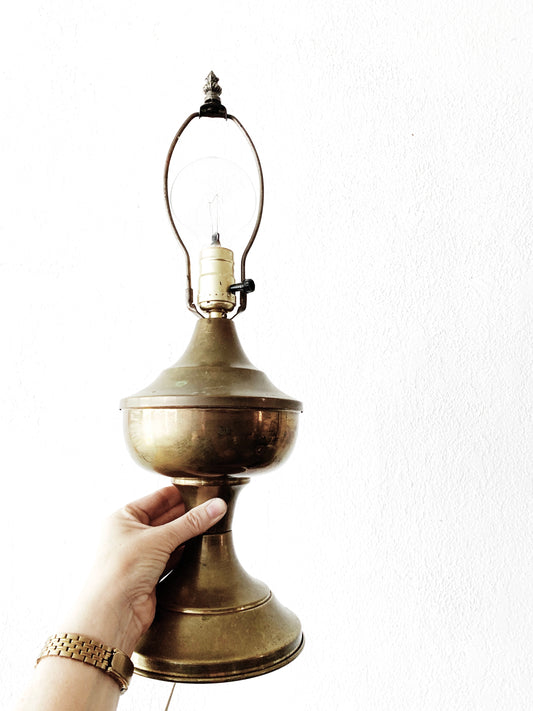 Antique Brass Lamp