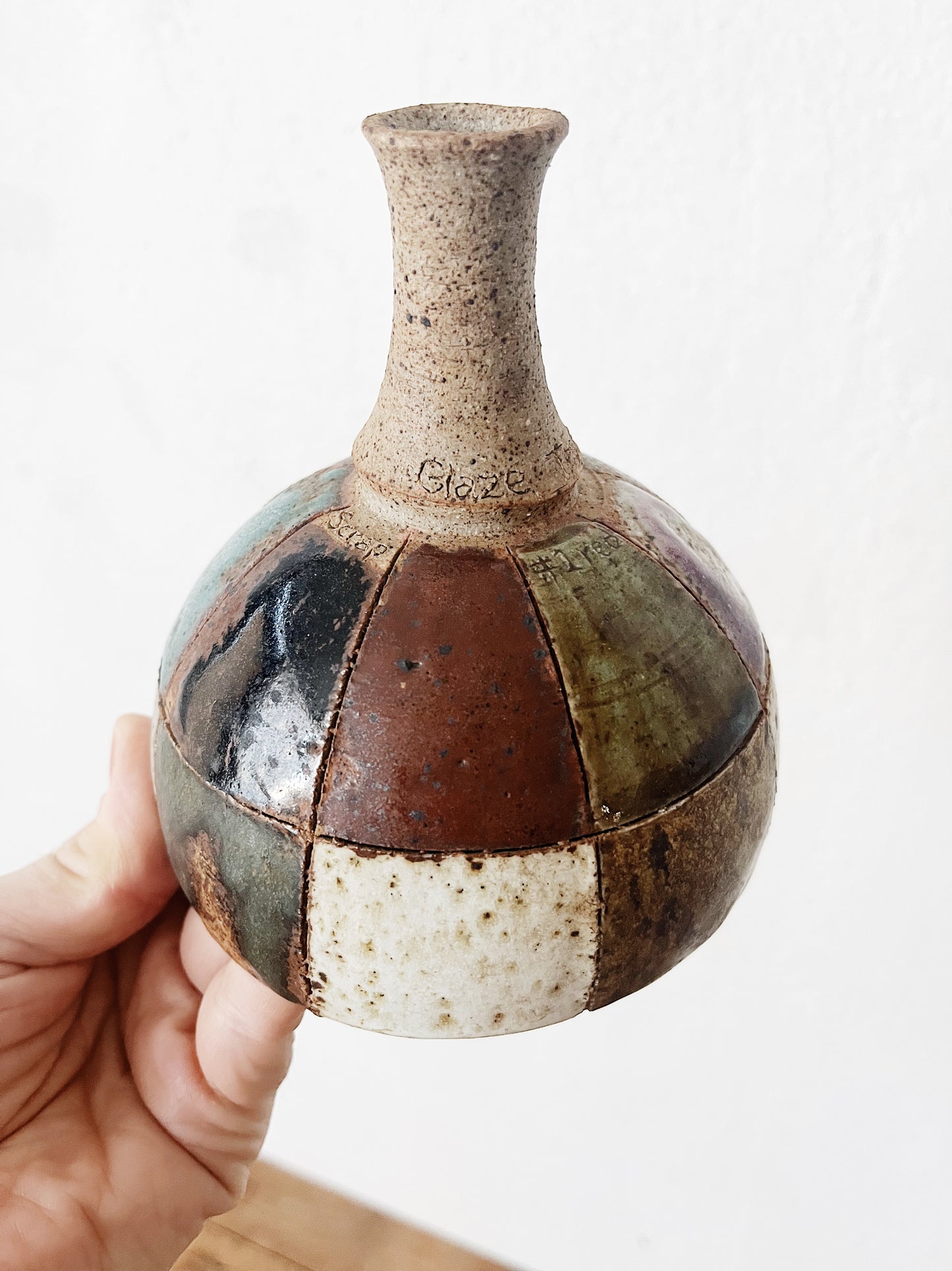Handmade Glaze Test Vessel