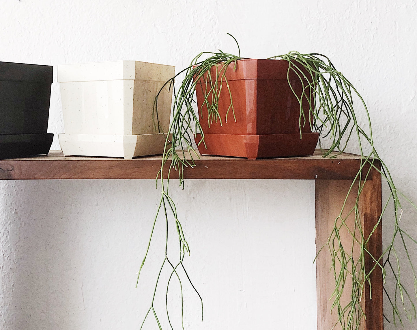 Vintage Plastic Plant Pots