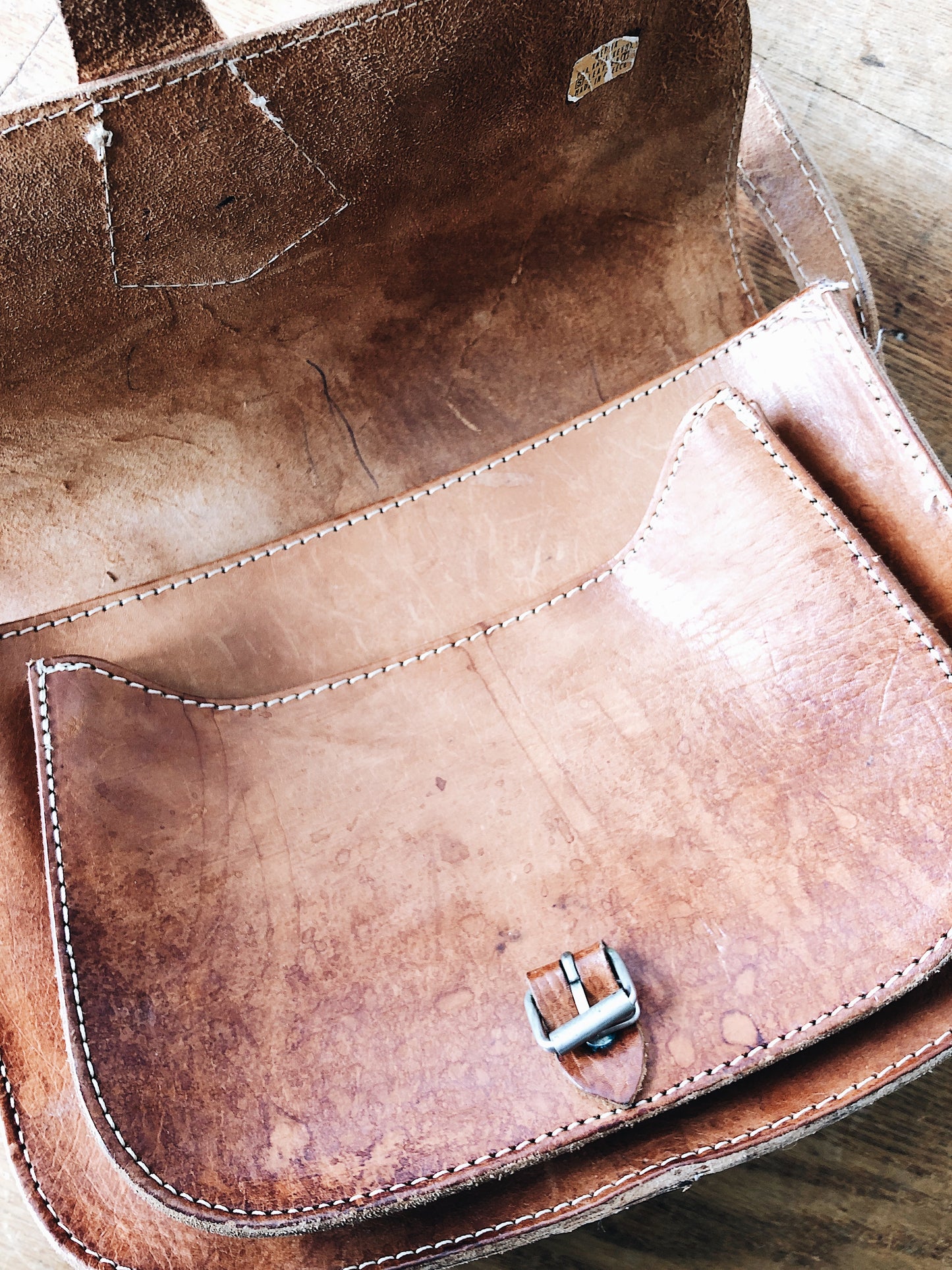 Vintage Leather Shoulder Bag