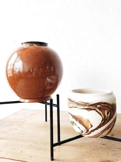 Enameled Tripod Stand