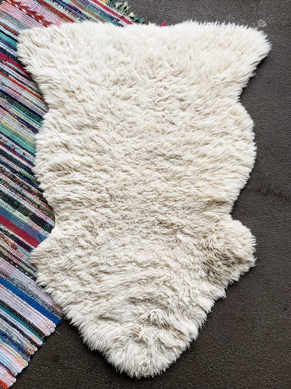 Vintage Sheepskin Rug