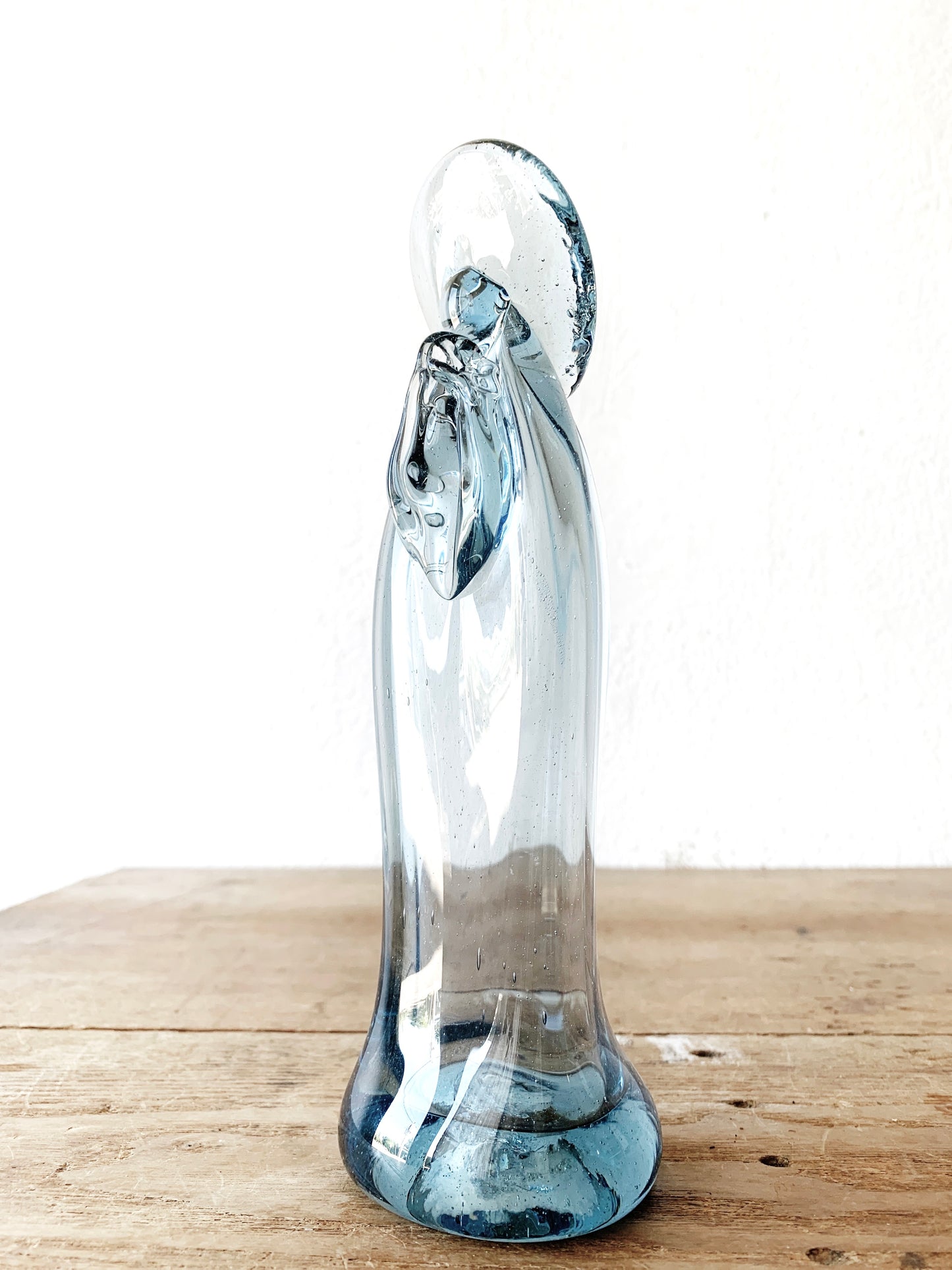 Vintage Blown Glass Madonna