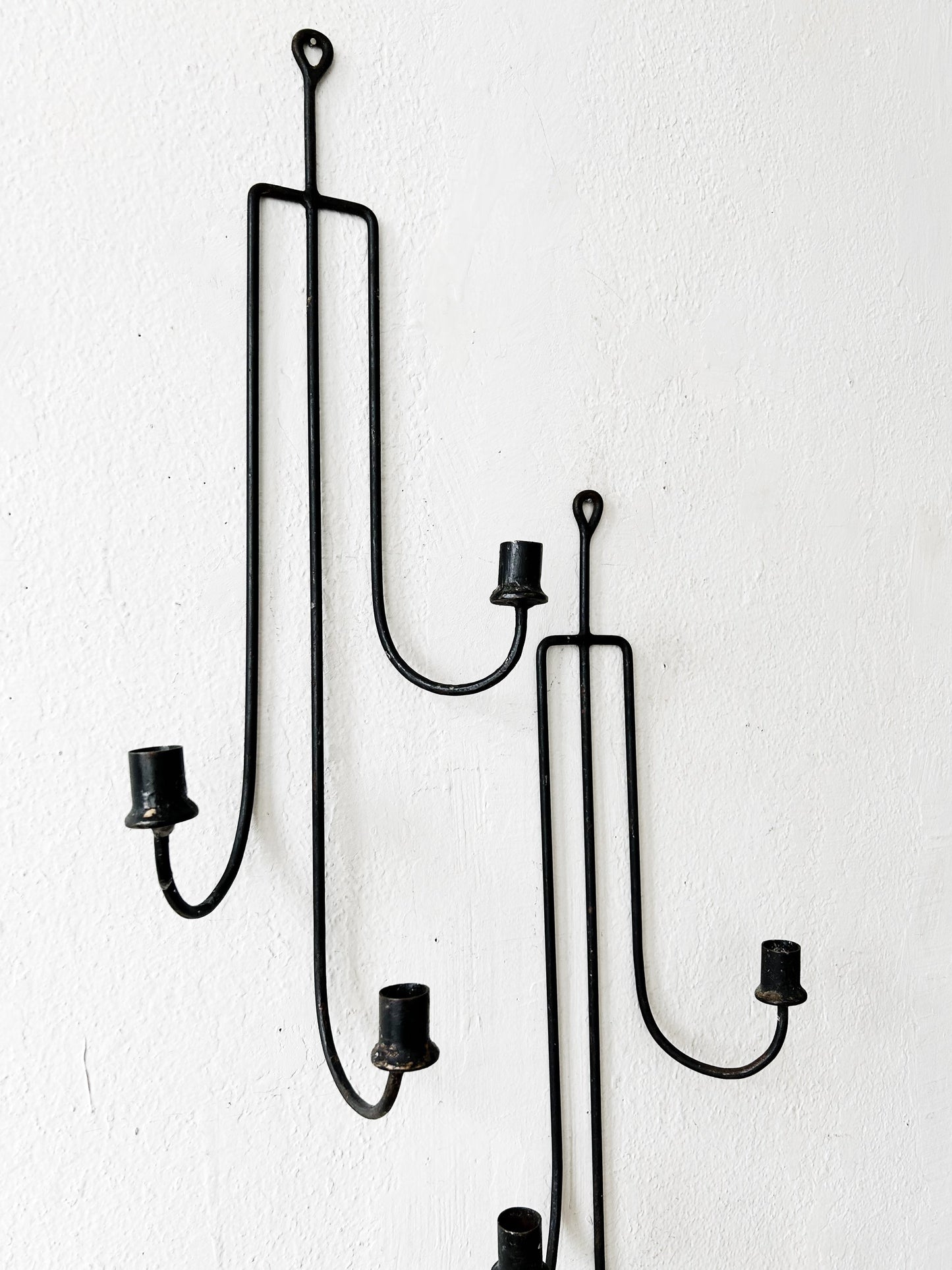 Large Vintage Metal Candelabra