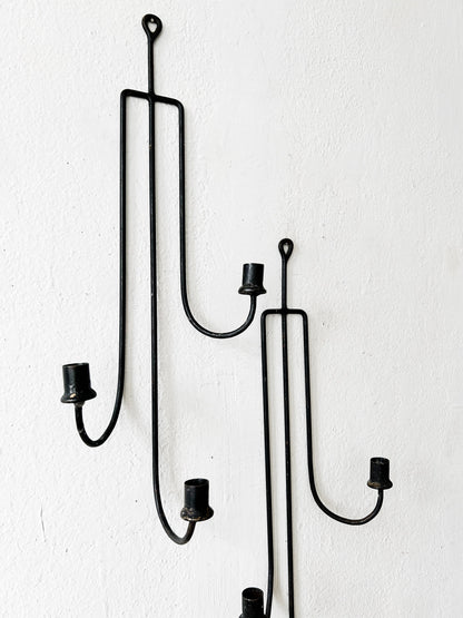 Large Vintage Metal Candelabra