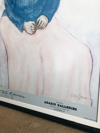 Vintage Signed RC Gorman Litho
