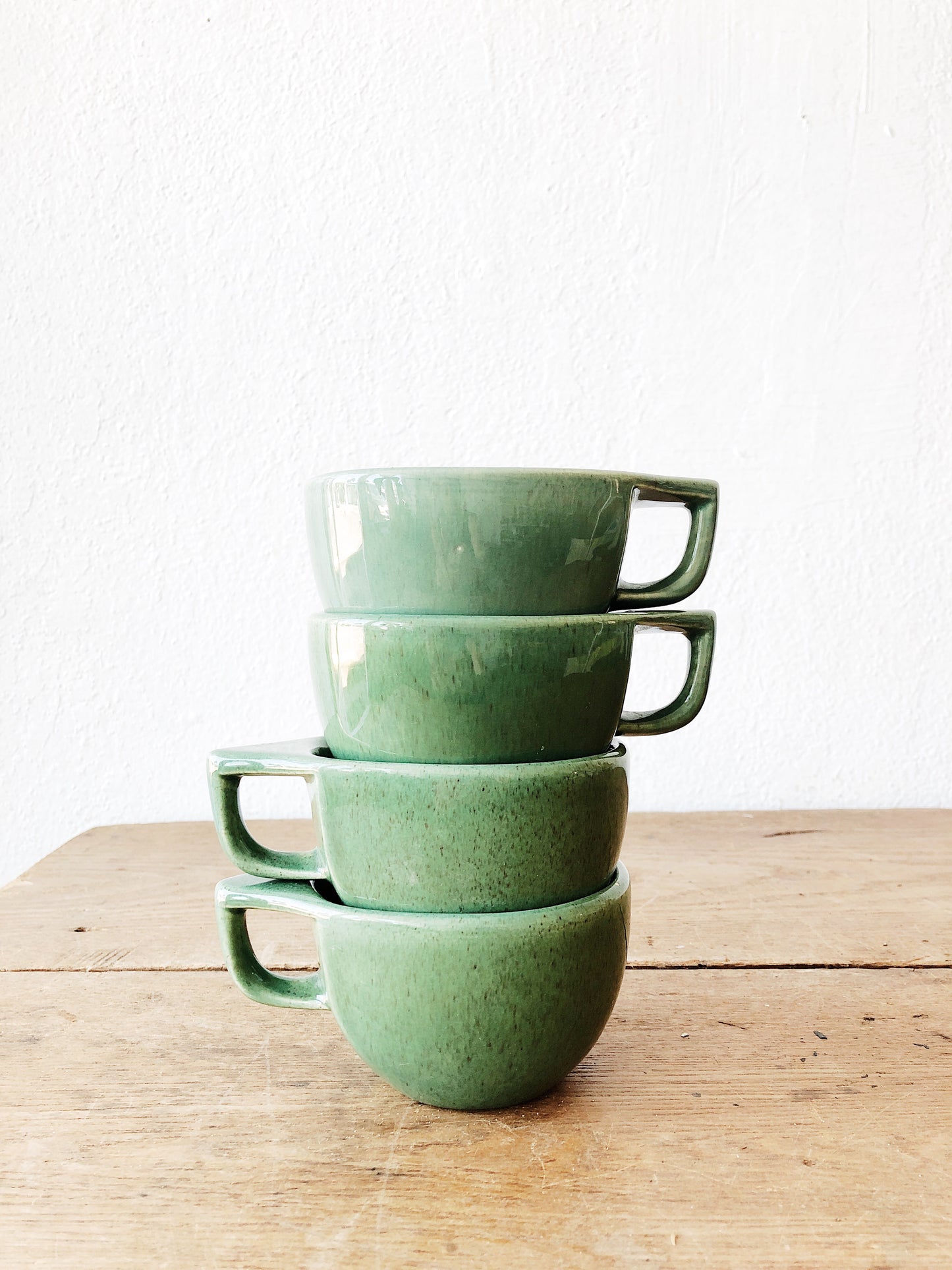 Vintage Mid Century Ceramic Mug Set