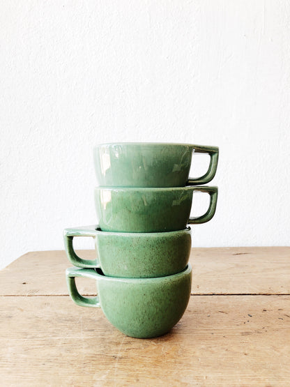 Vintage Mid Century Ceramic Mug Set
