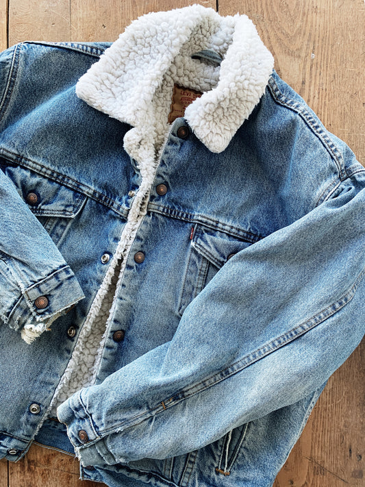 Vintage Levi’s Sherpa Lined Jean Jacket