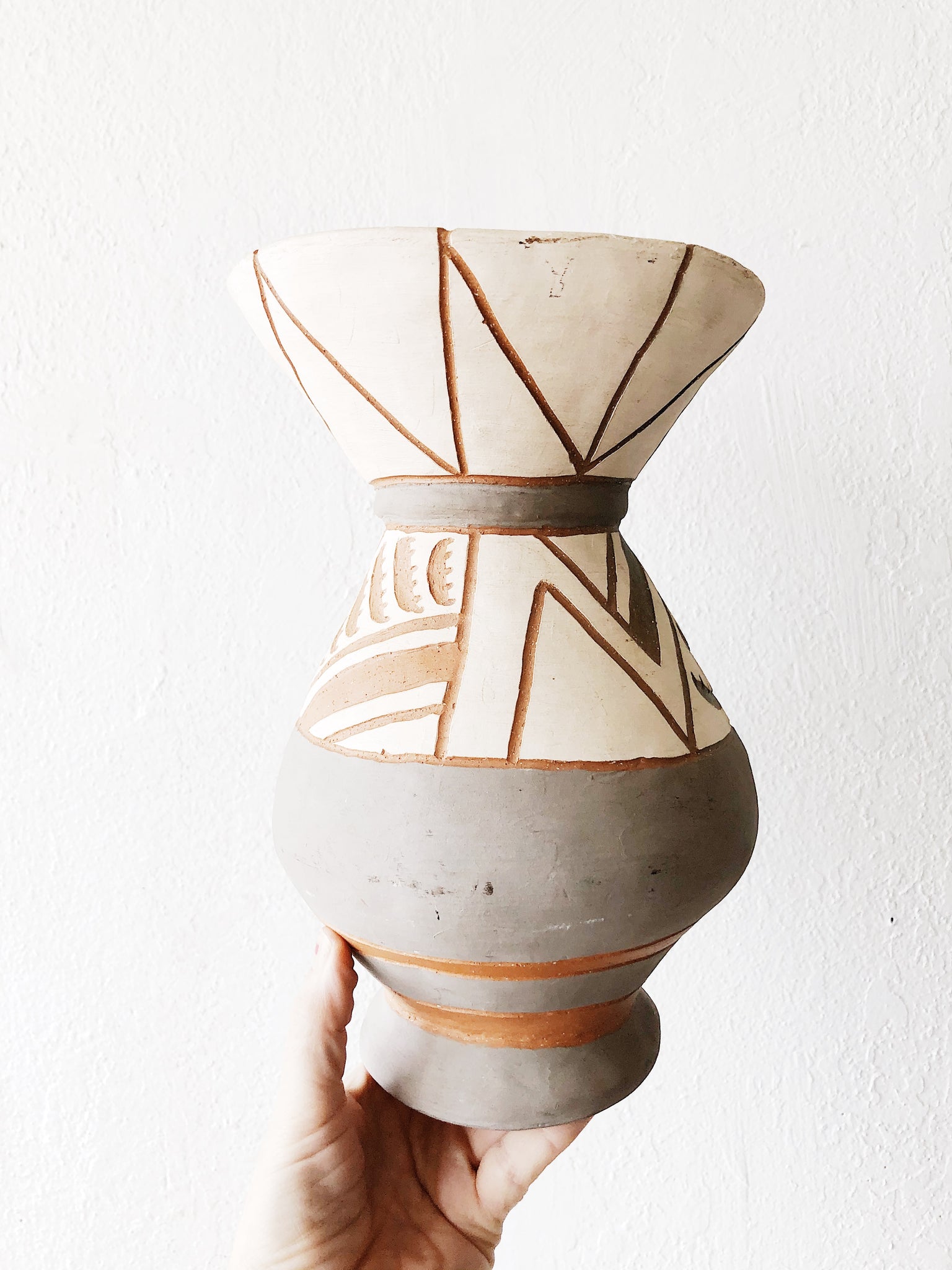 Handmade Graphic Vase