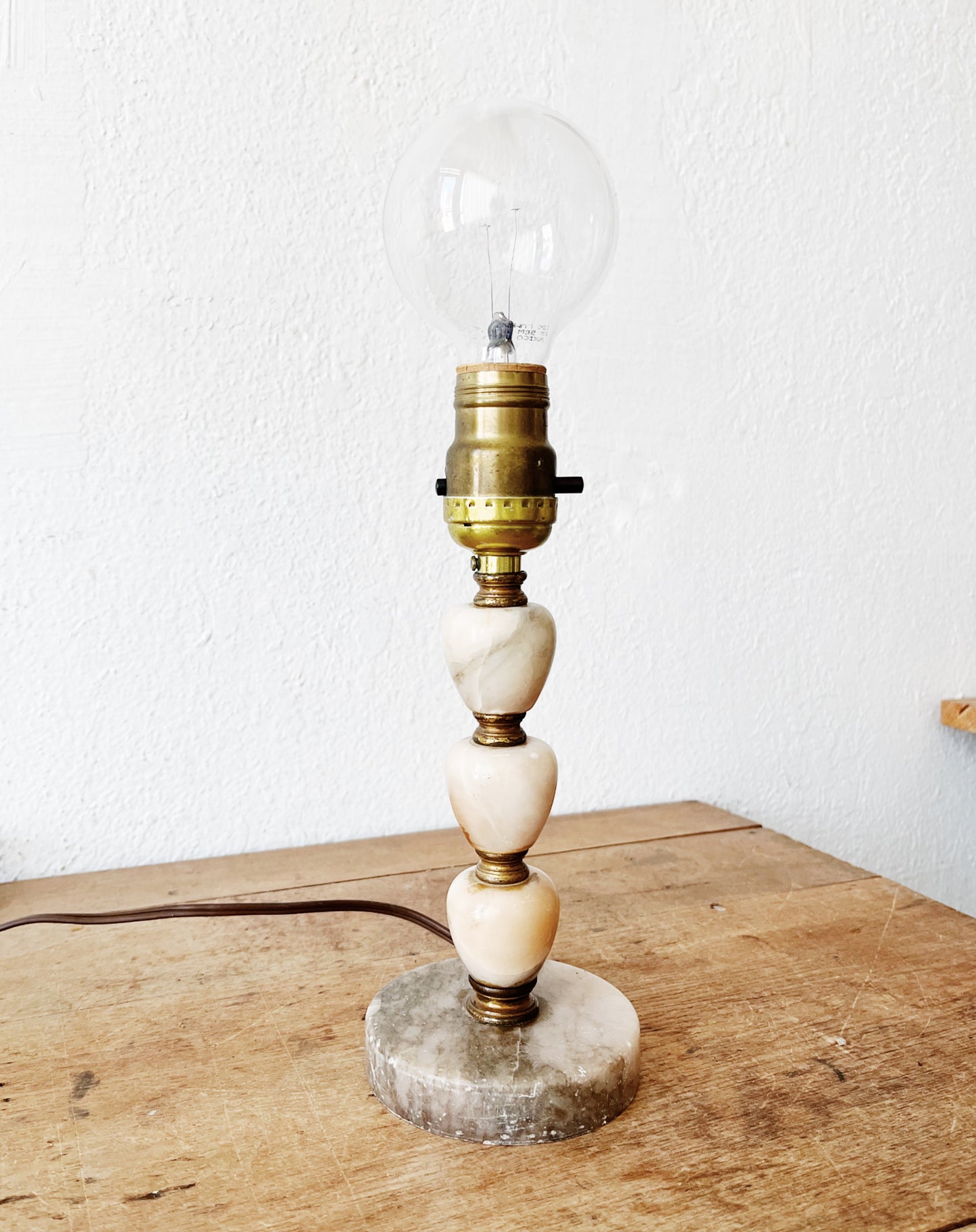Vintage Marble Lamp