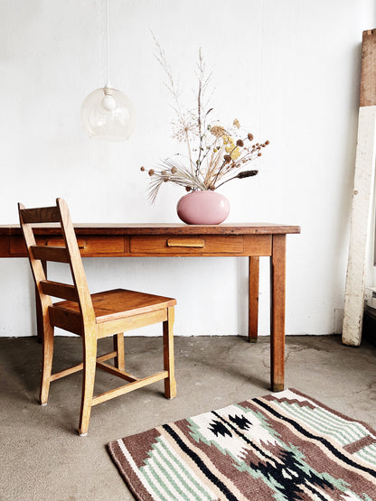 Vintage Library Table