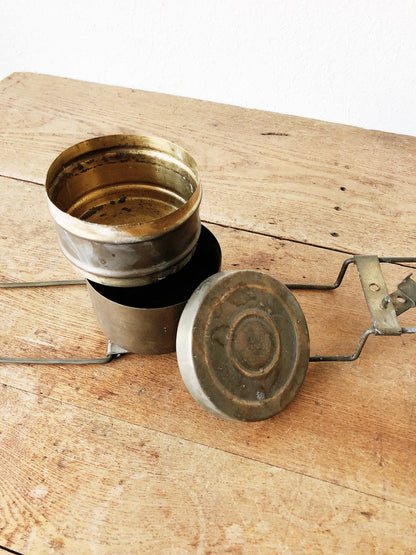 Antique Brass Tiffin