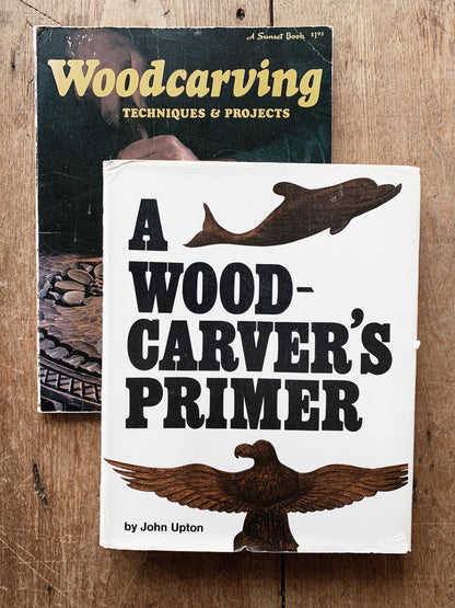 Vintage Wood Carving Books