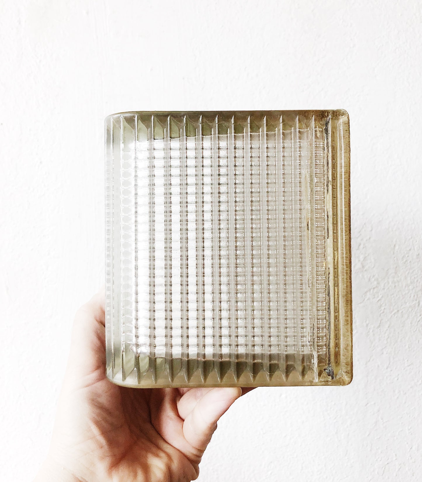 Vintage Landmark Optic Glass Blocks