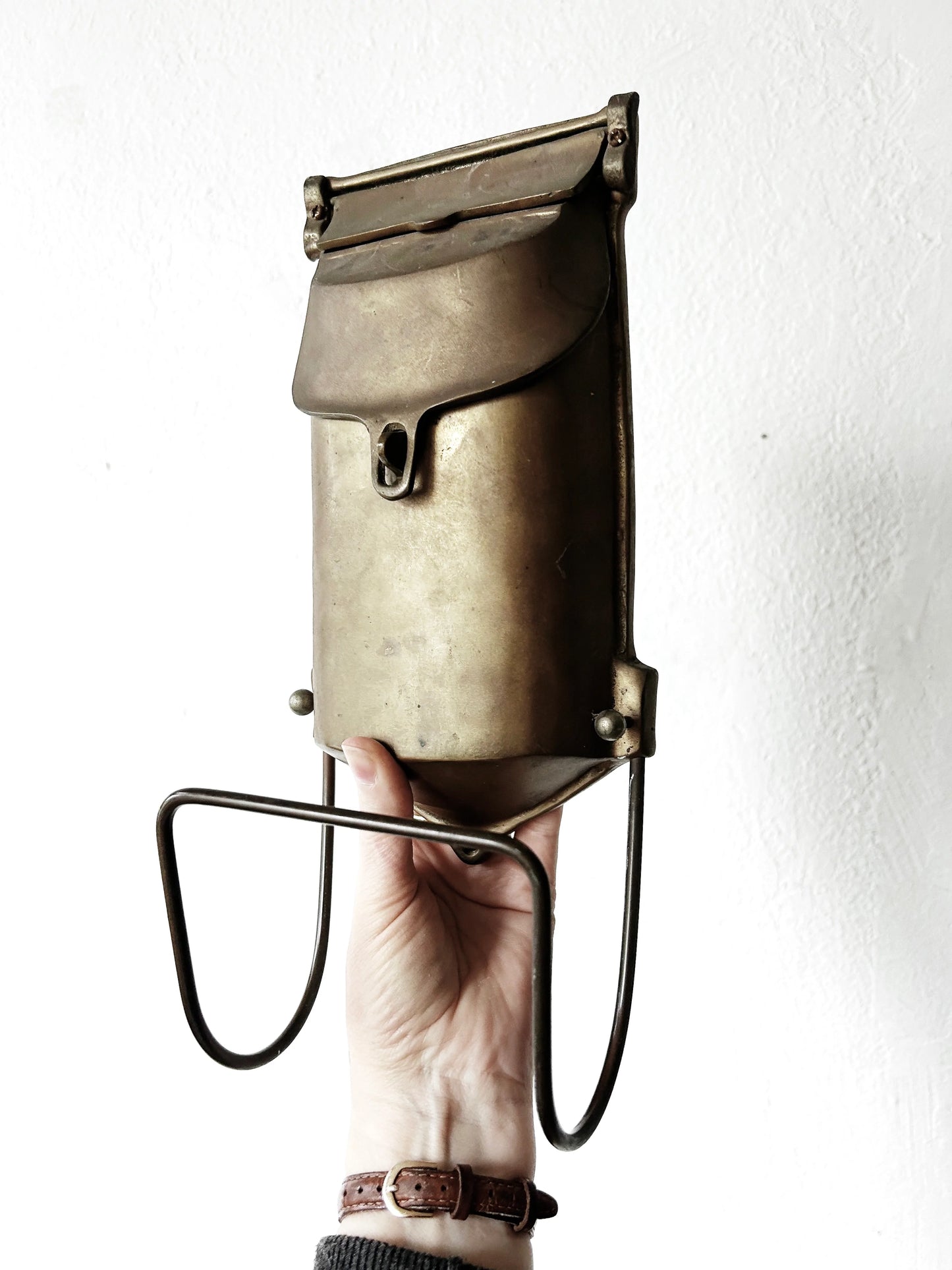 Vintage Brass Mailbox