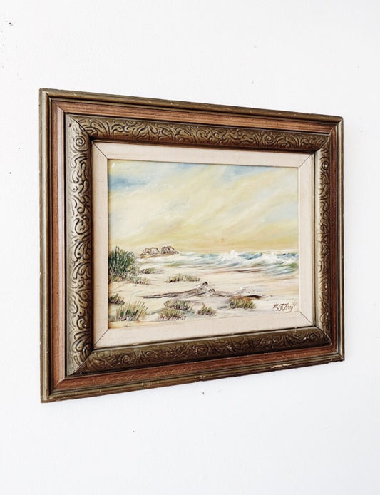 Vintage Oceanscape Painting