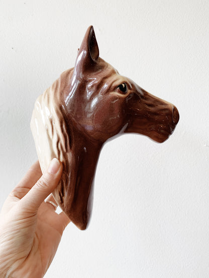 Ceramic Horse Bust
